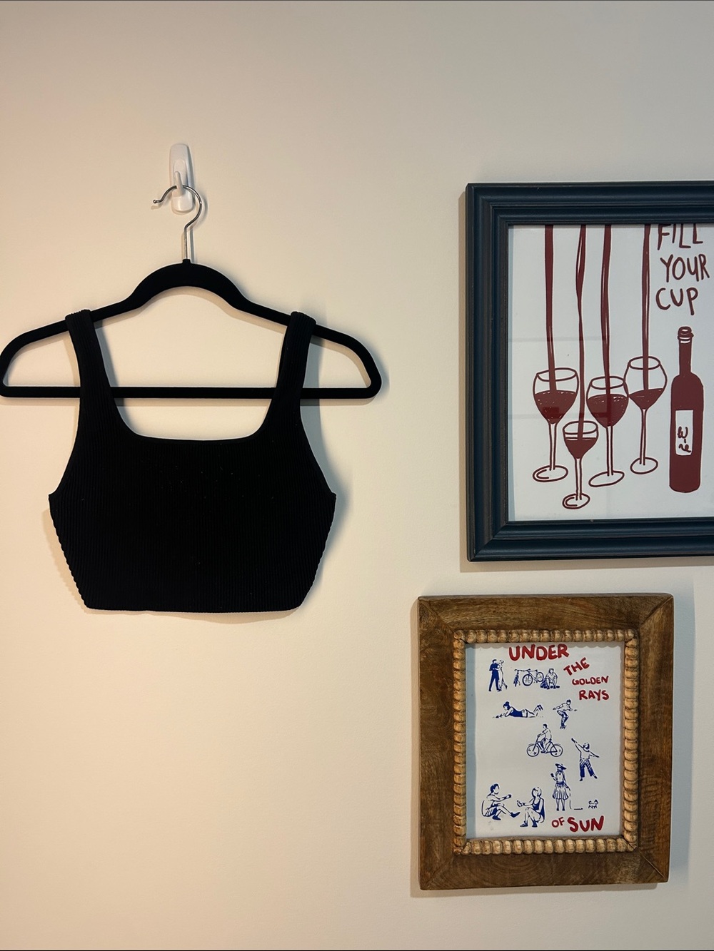Babaton Ribbed Crop Top